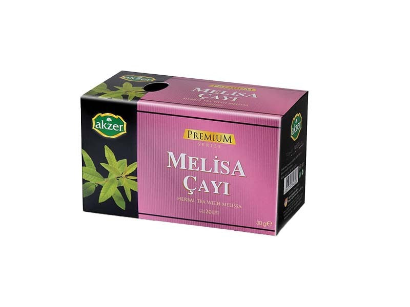 Akzer Melissa Herbal Tea Bags 24 g (20 Bags)