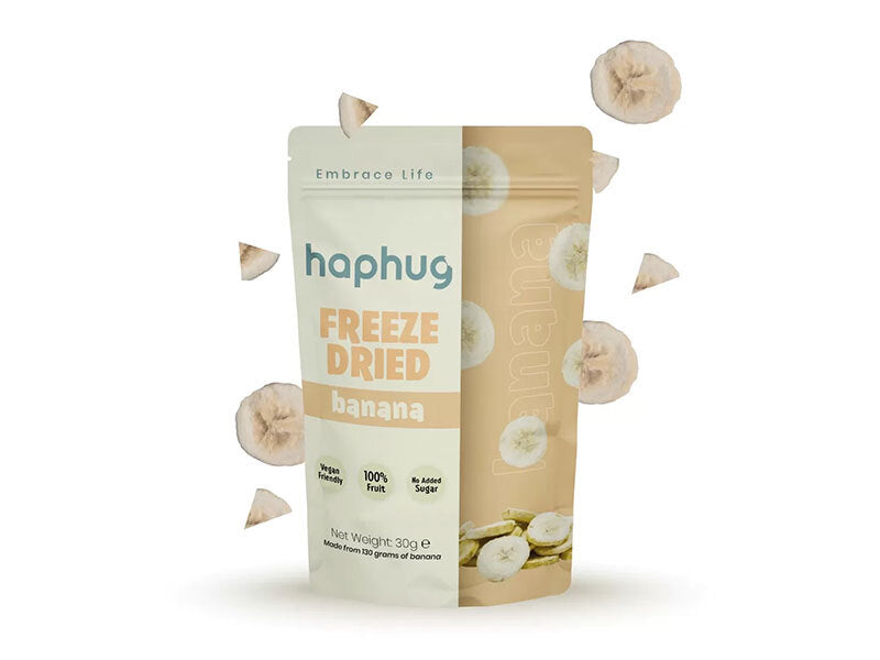 Dokuru Freeze-Dried Banana Chips - 30g, 100% Natural, No Added Sugar, Turkish Made