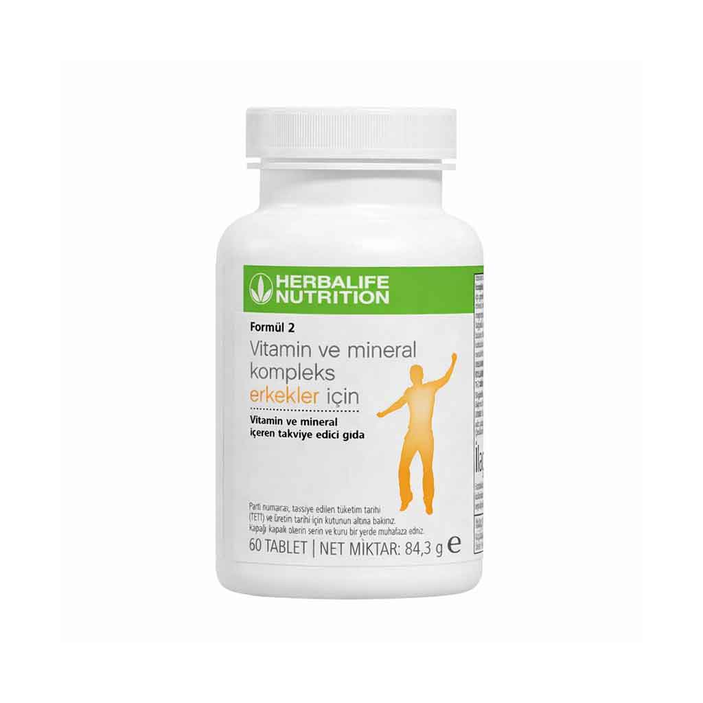 Herbalife Formula 2 Vitamin & Mineral Complex for Men – 60pcs