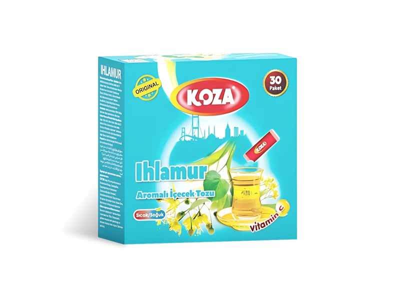 Koza Tea Koza Linden Instant Tea Drink Powder - 30 Sachets | Turkish Style ...