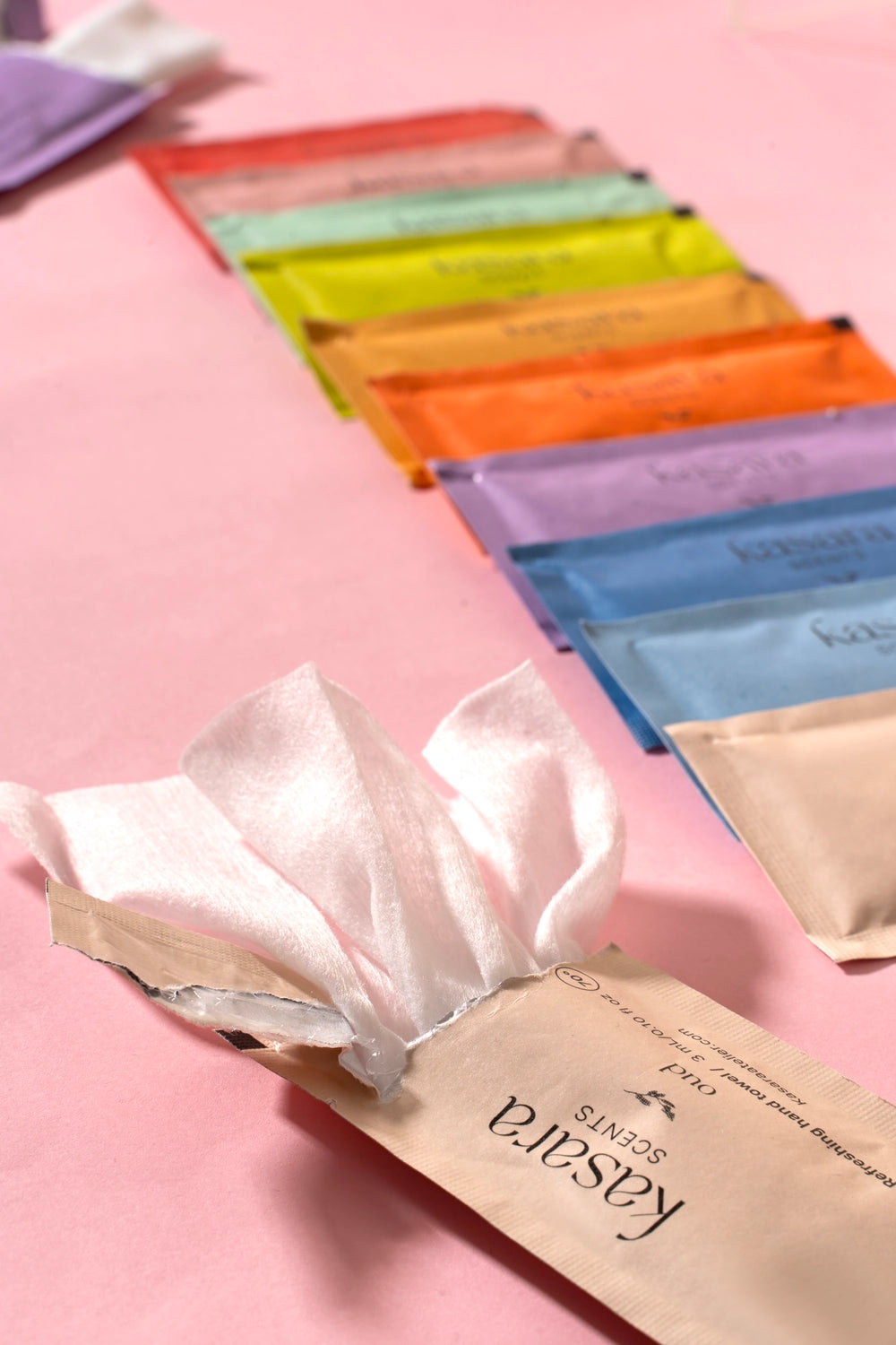 Refreshing fragrance wet wipes mix - 10pcs