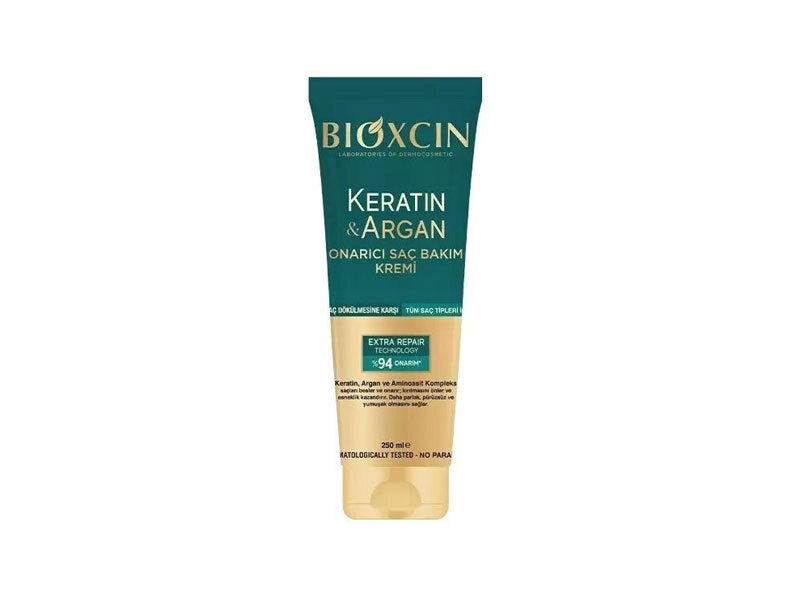 Bioxcin Keratin & Argan Repair Conditioner 250ml for All Hair Types