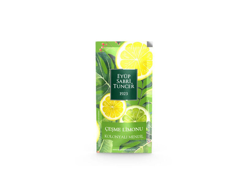 Eyup Sabri Tuncer Lemon Fountain Refreshing Wipes 150 Count Travel Size