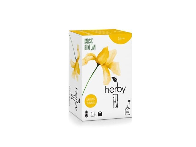 شاي هيربي فيت بنكهة الأناناس — مذاق منعش