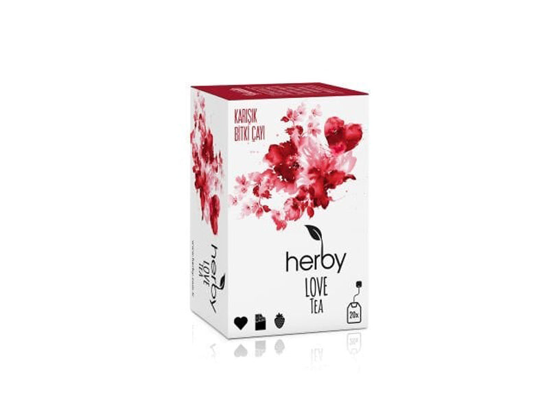 شاي هيربي لوف العشبي بنكهة الأعشاب المنعشة