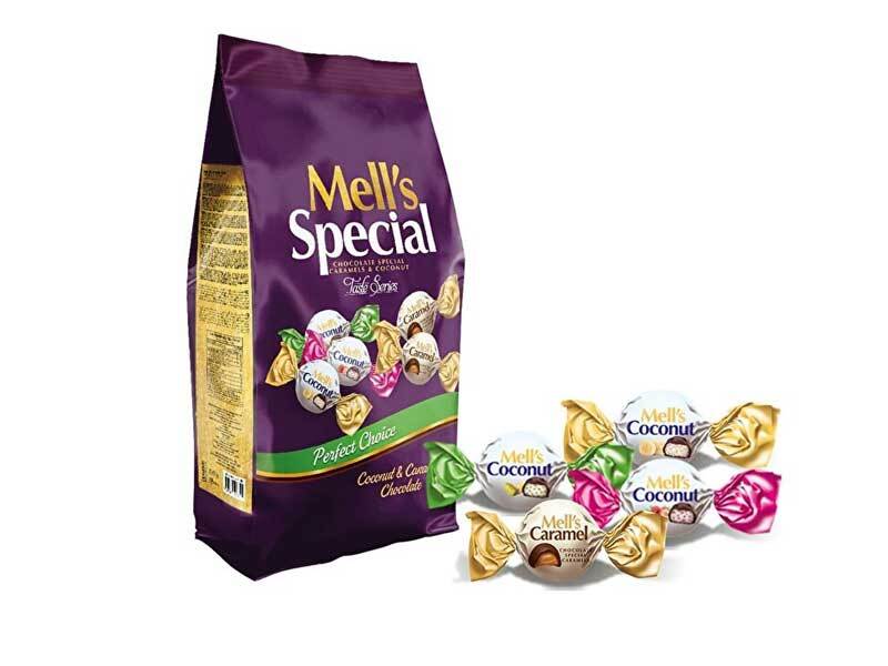 Mills Special Mix Chocolate with Caramel Pieces and Coconut Flakes 500g