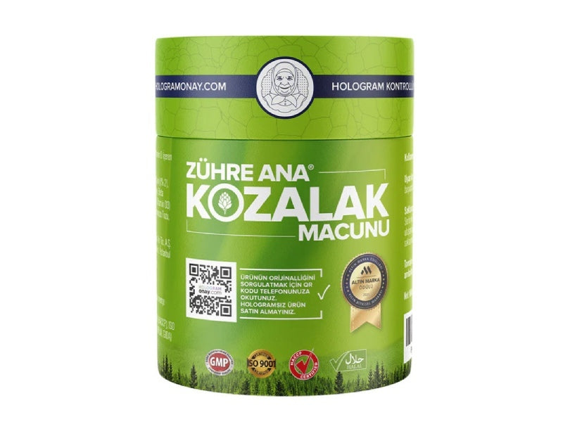 معجون تركي مخروط الشكل براتنج الصنوبر ودبس الخروب - خليط أعشاب تقليدي