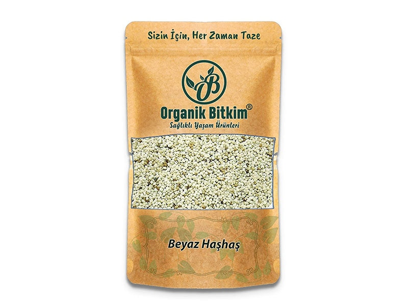 Organic White Poppy Seeds (Khas Khas) 1 kg