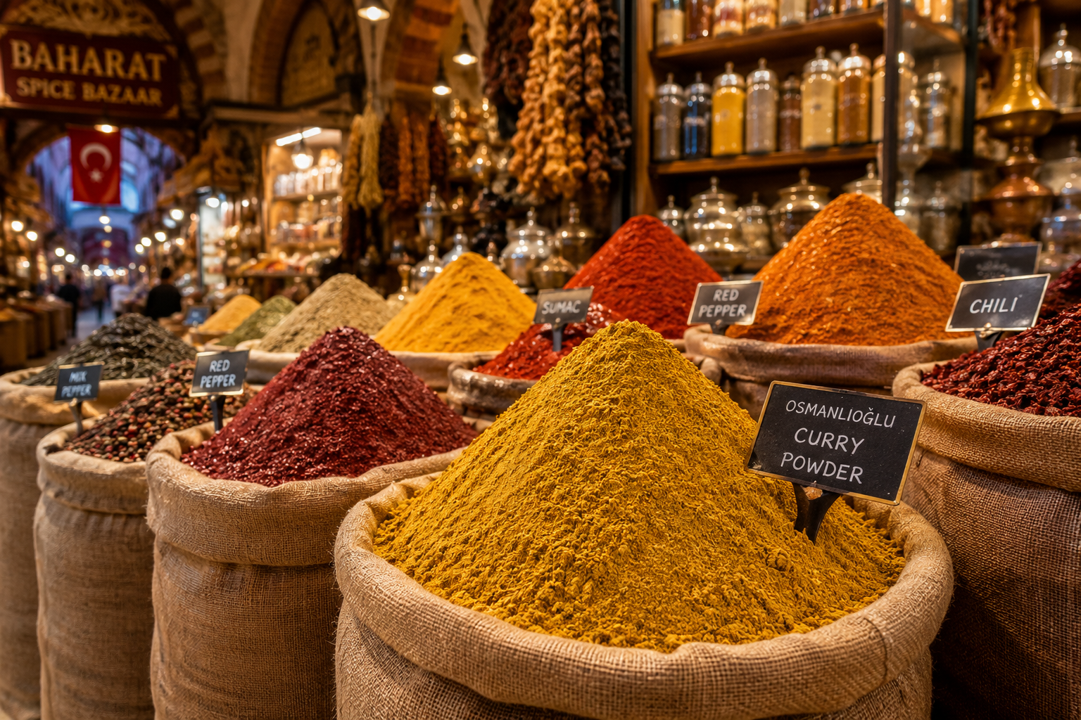 عثمانلي أوغلو مسحوق كاري خليط توابل بالكركم والكزبرة والكمون - 500 جم