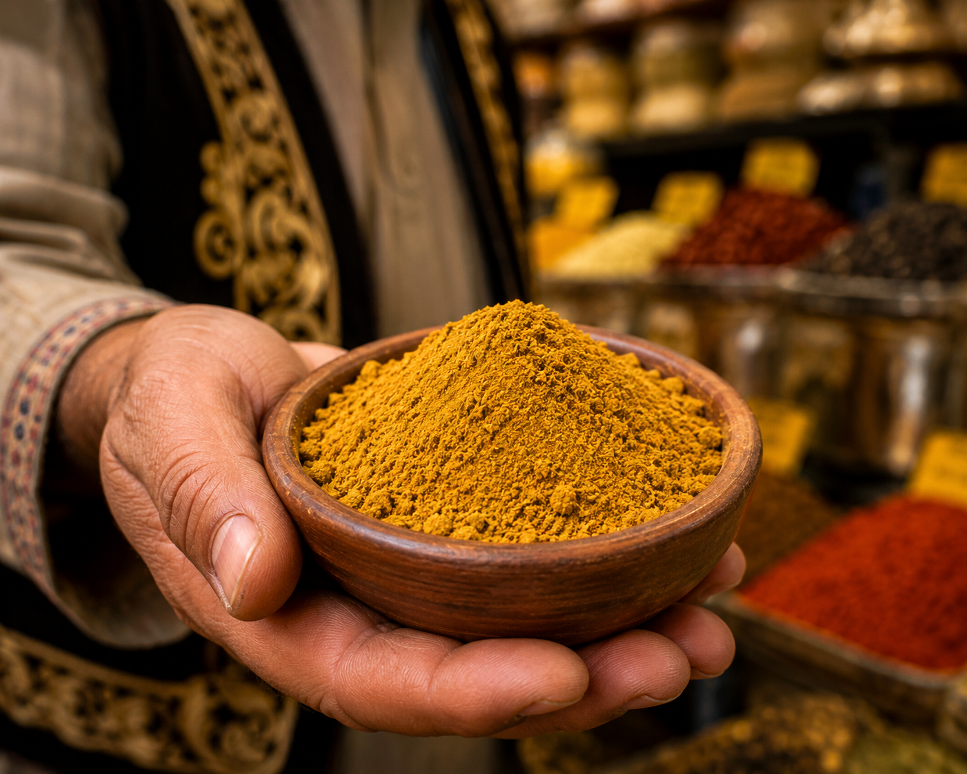 عثمانلي أوغلو مسحوق كاري خليط توابل بالكركم والكزبرة والكمون - 500 جم