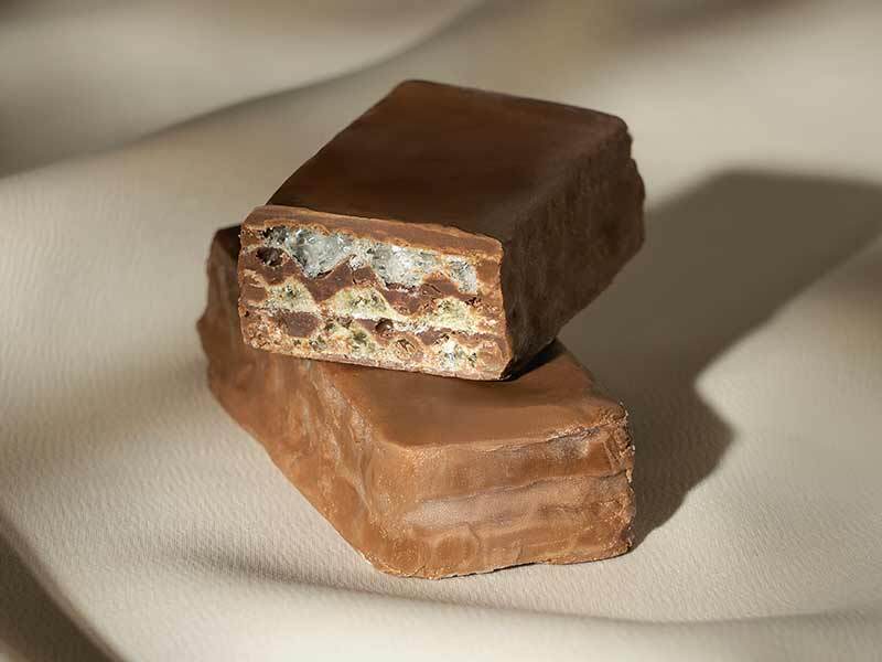 Petale - ويفر ميني بالشوكولاتة، 15 قطعة مغلفة فردياً (عبوة ذهبية)