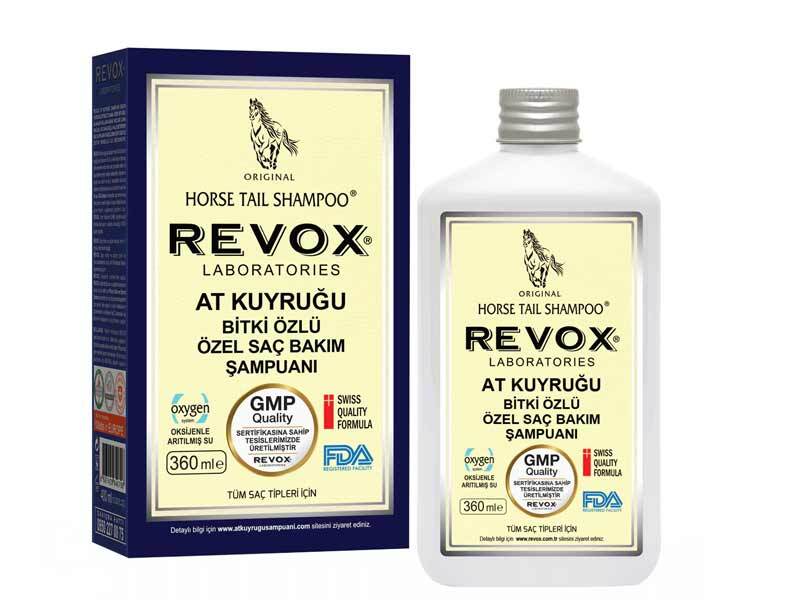 Revox Horsetail Shampoo 360 ml - Nourishing Shine and Smoothness
