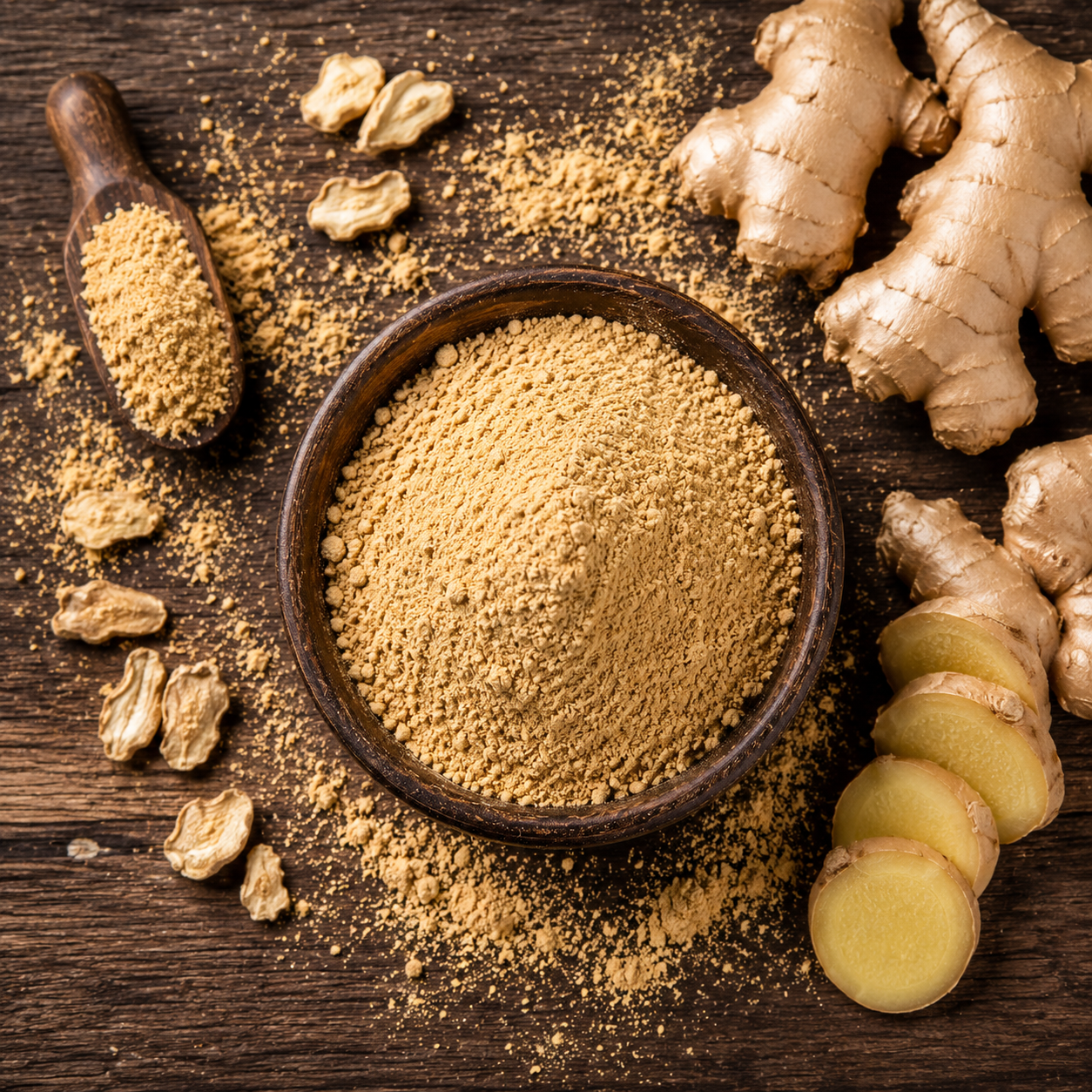 Turkish Saray Bazar Ground Ginger Powder 500g - 100% Pure