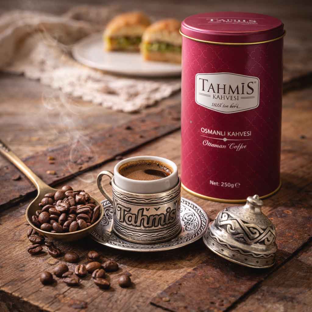 قهوة تحميس العثمانية التركية الفاخرة 250 غرام