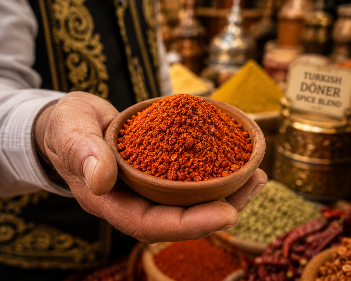 خلطة بهارات دونر تركية للحوم والدجاج - توابل طبيعية - 100 جم