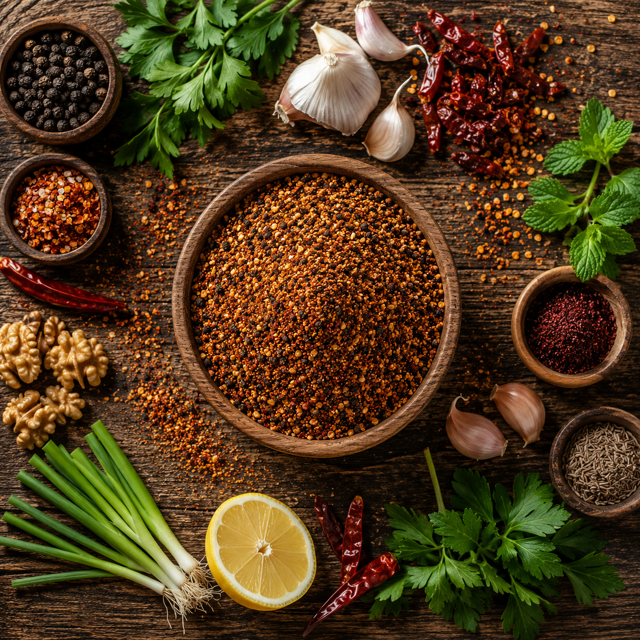 Turkish Çiğ Köfte Spice Blend - Natural Seasoning Mix - 300g