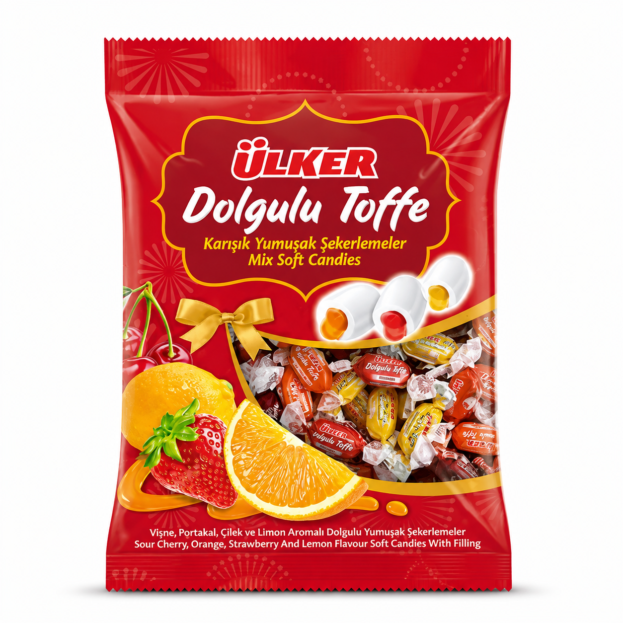Ülker Toffee-Filled Mixed Soft Candy - 350 g