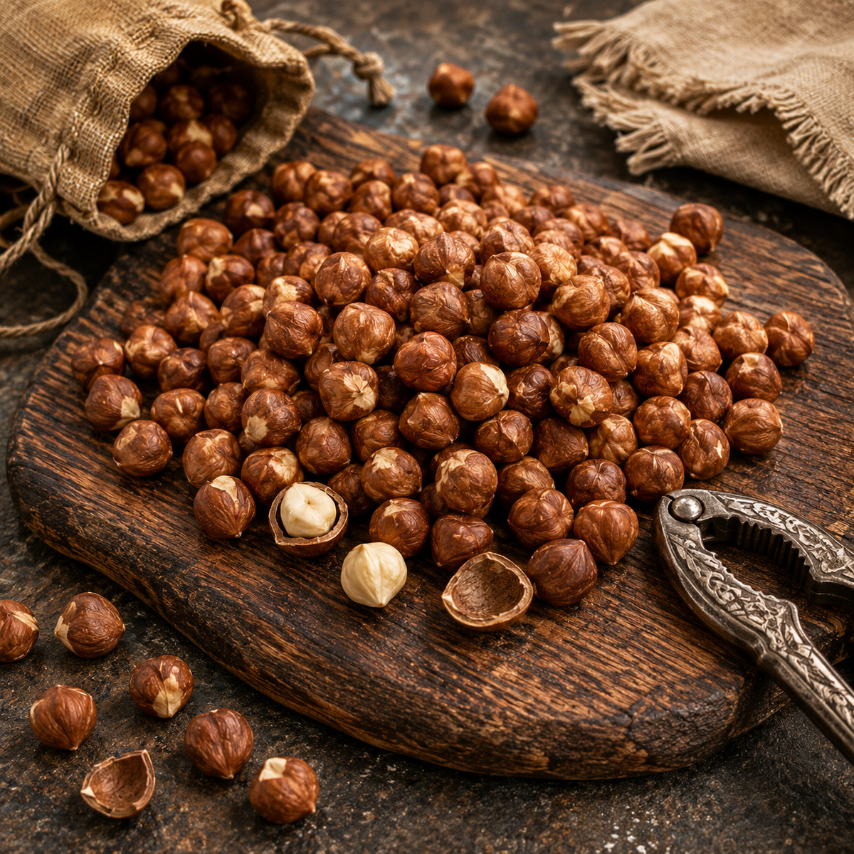 Anatolia Gourmet Raw Hazelnut Kernels - Unroasted - 250g