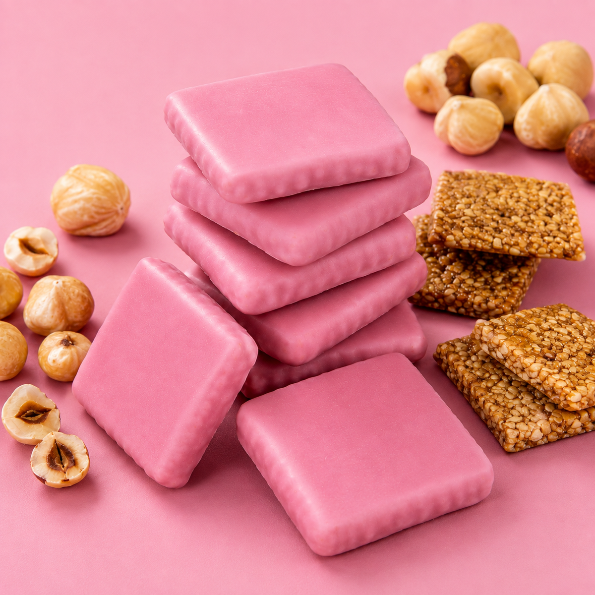 Ardeonia Raspberry Flavored Hazelnut Brittle 110 g