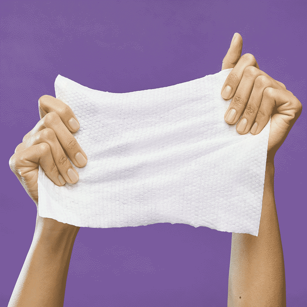 Kasara Cotton Flower Scented Towel Alcohol-Free - Hot or Cold Use