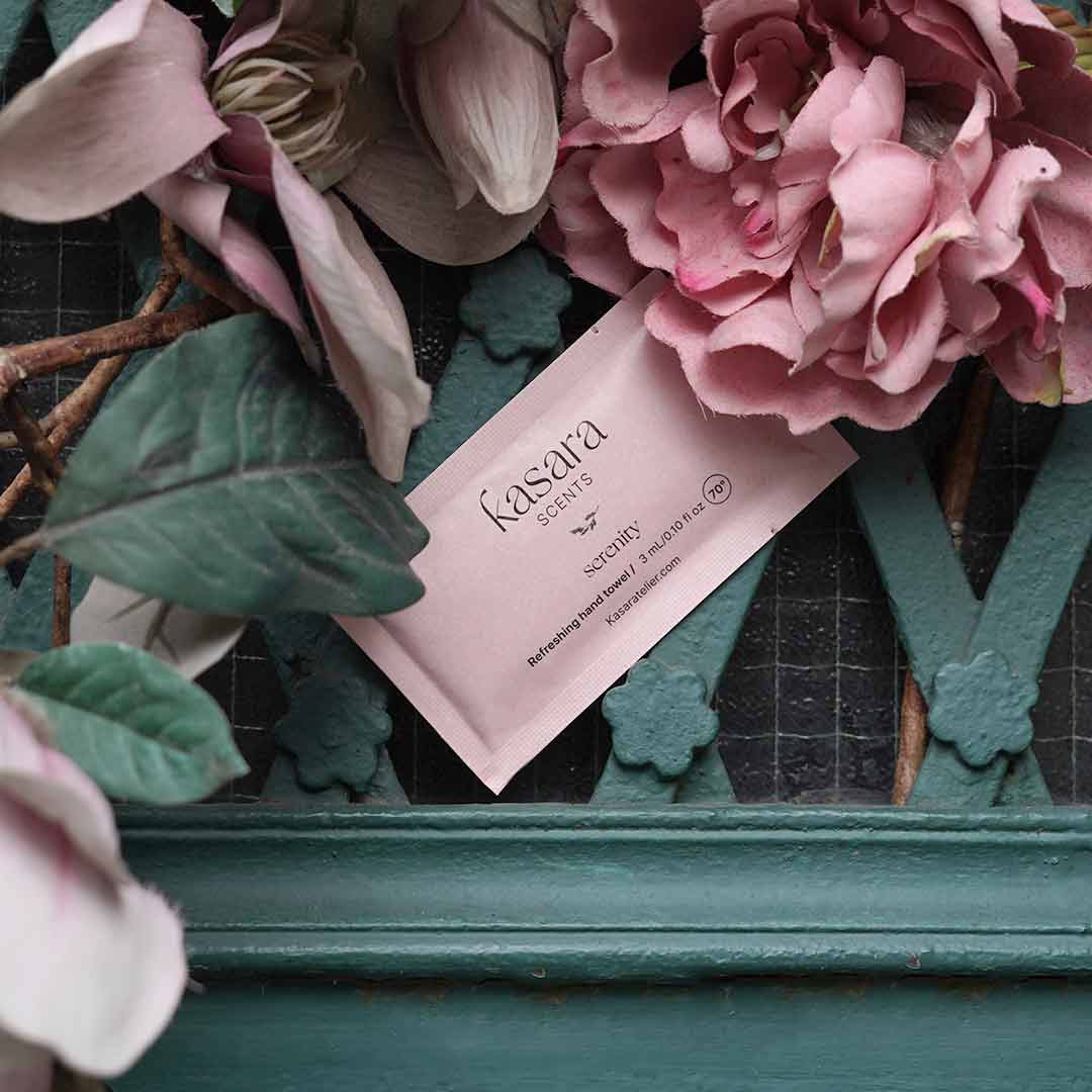 مناديل كسارا يدين Kasara Serenity المعطرة بالمسك - 60 قطعة