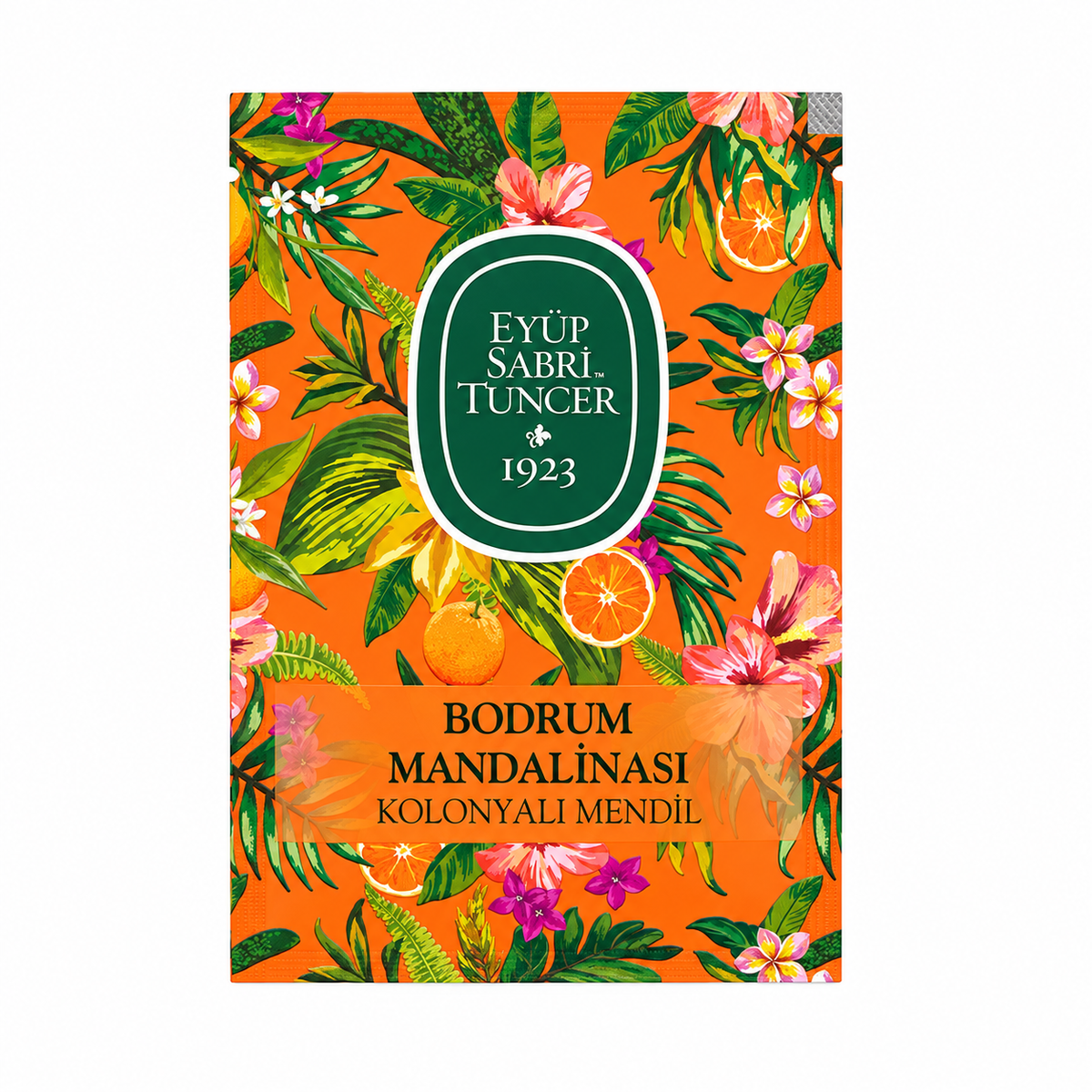 Eyüp Sabri Tuncer Bodrum Tangerine Cologne Wipes 28 × 24 cm - 50 Pieces