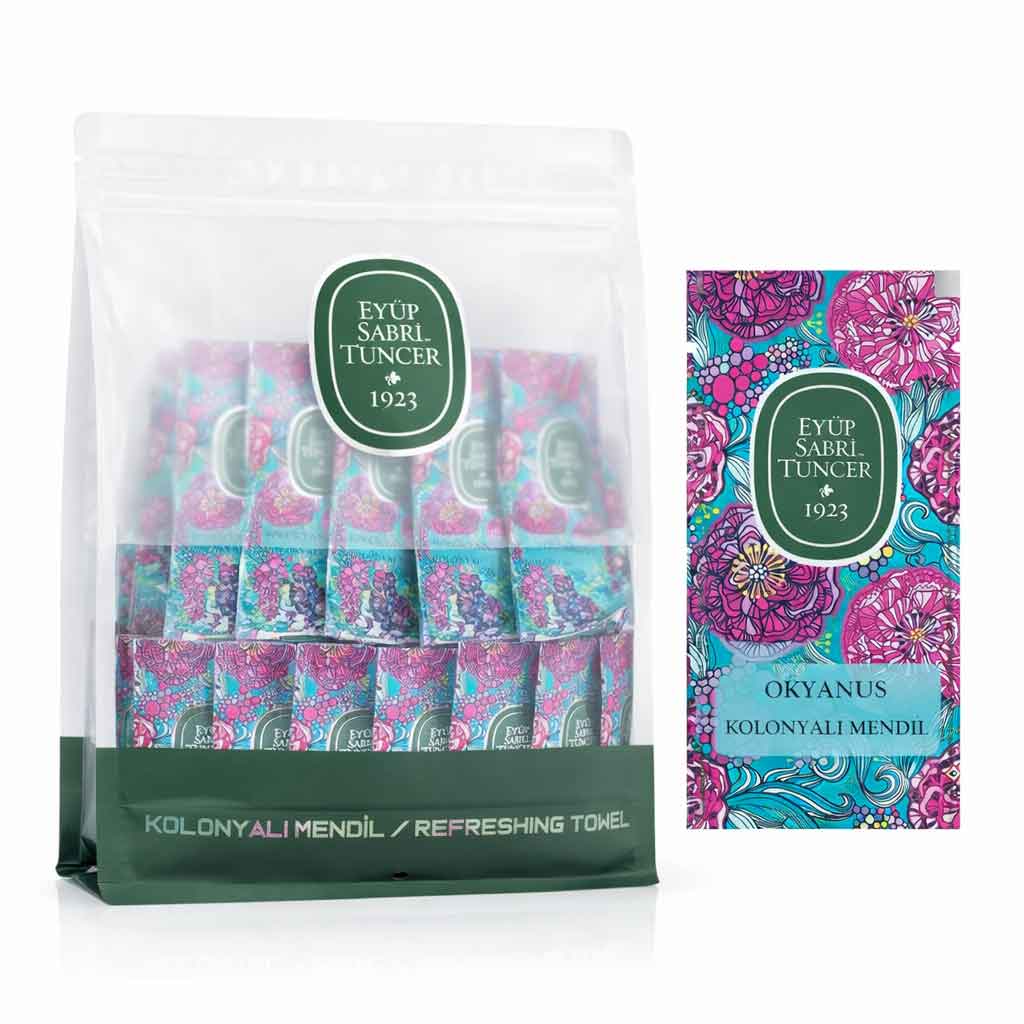 Eyup Sabri Tuncer Ocean Refreshing Wipes 65% Alcohol - 150 Pieces
