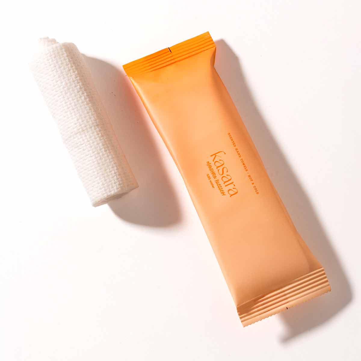 Kasara Mandarine Hot & Cold Scented Towel - 95% Purified Water