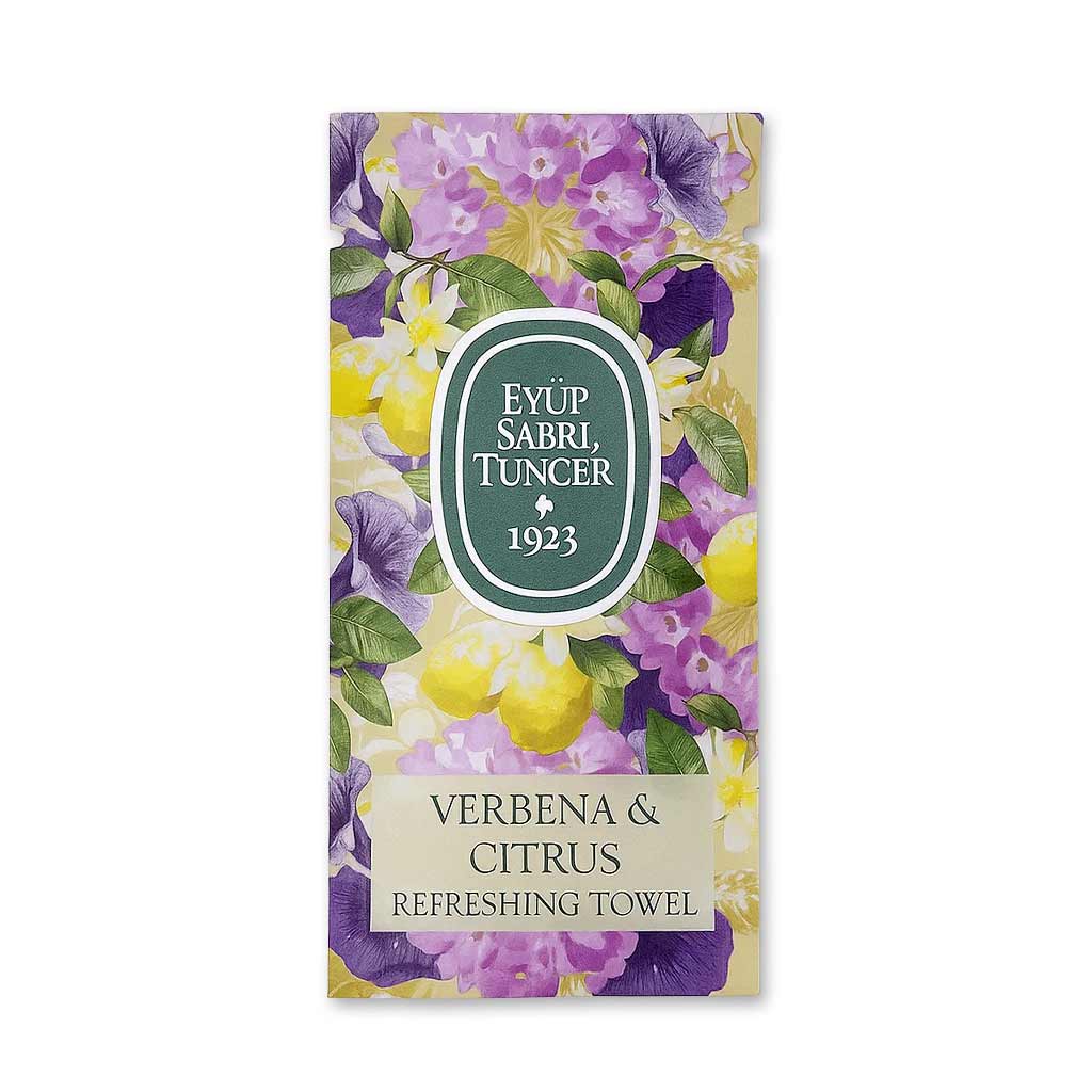 Eyup Sabri Tuncer Lemon & Verbena Scented Wipes 65% Alcohol - 150 Pieces