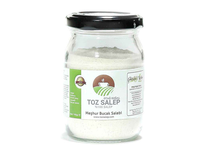 Otag 100% Natural Turkish Salep Powder from Wild Orchid Roots