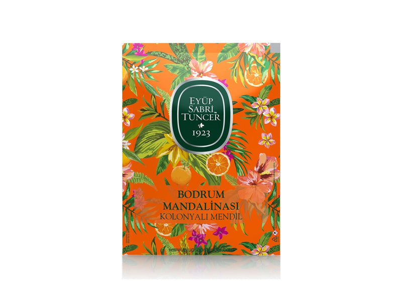 أيوب صبري تونجر مناديل معطرة منعشة برائحة بودروم الماندرين 30 قطعة كبيرة