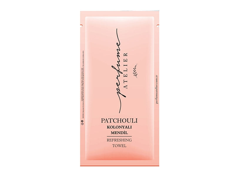 Perfume Atelier Patchouli Scented Wet Wipes 70° Refreshing Towels - 100 Pieces