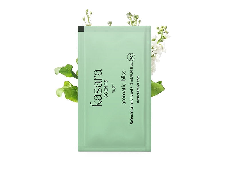 كسارا أتيليه مناديل مبللة معطرة أروماتيك بليس برائحة الليمون واليوسفي الإيطالي 60 قطعة