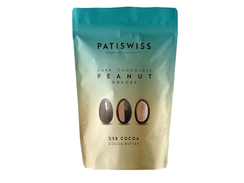 Patiswiss Milky Peanut Dragee 80 g | Milk Chocolate Coated Peanuts ...