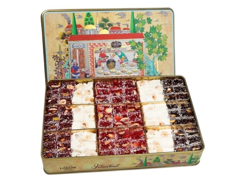 Lokum Atolyesi Double Roasted Mixed Nuts Cocktail Turkish Delight 1kg