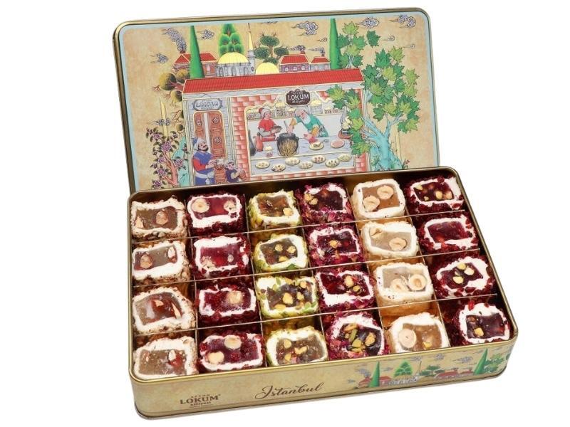 Hürrem Sultan Turkish Delight with Honey, Pistachios, Hazelnuts & Almonds 800g