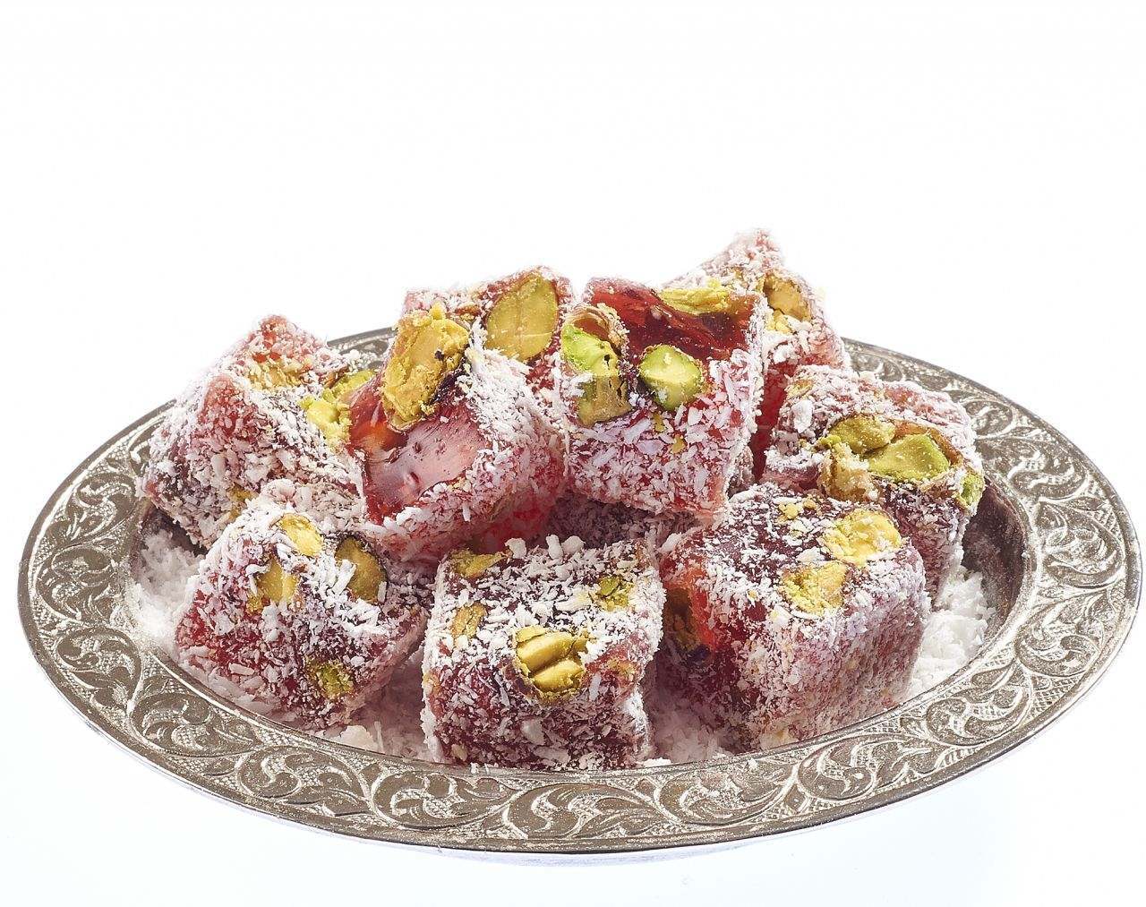 Pomegranate Pistachio Rolled Delight, 1 kg