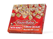 Mixed Nuts, Honey & Coconut Turkish Delight (Lokum) 250 g