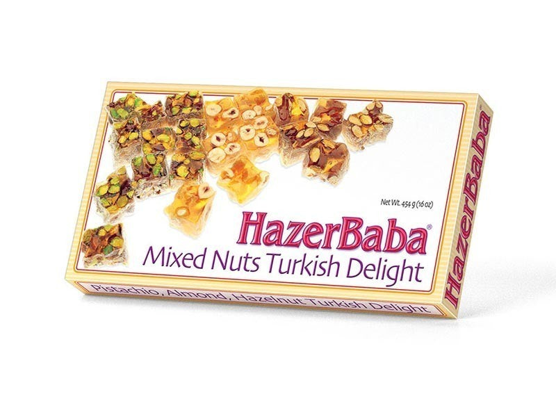 Mixed Nuts Turkish Delight Candy, 454 g