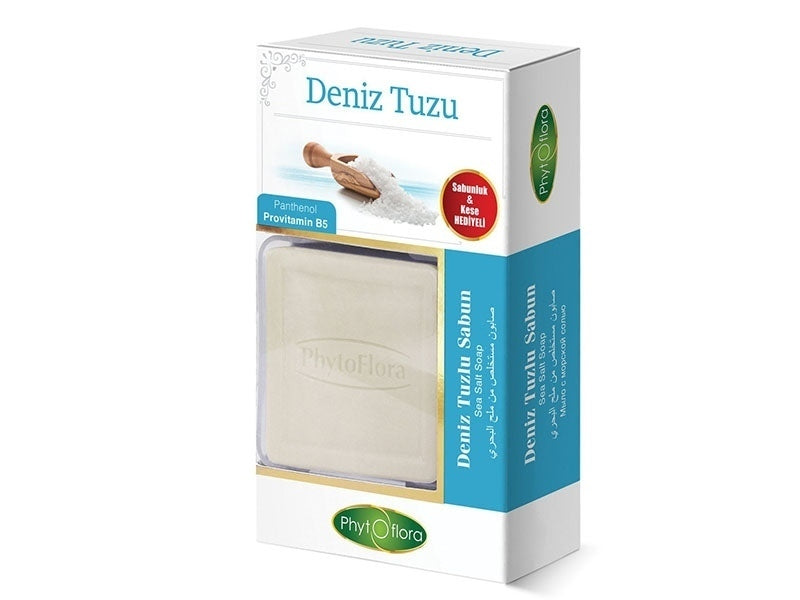 فيتوفلورا — صابون ملح البحر الطبيعي لتنظيف وانتعاش البشرة