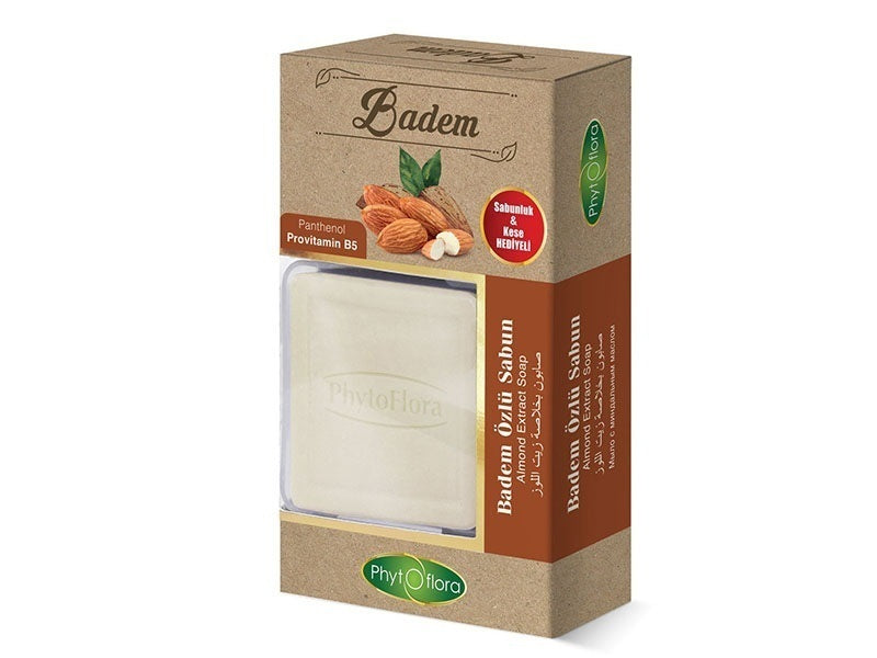 صابون فيتوفلورا باللوز — نعومة وترطيب طبيعي للبشرة