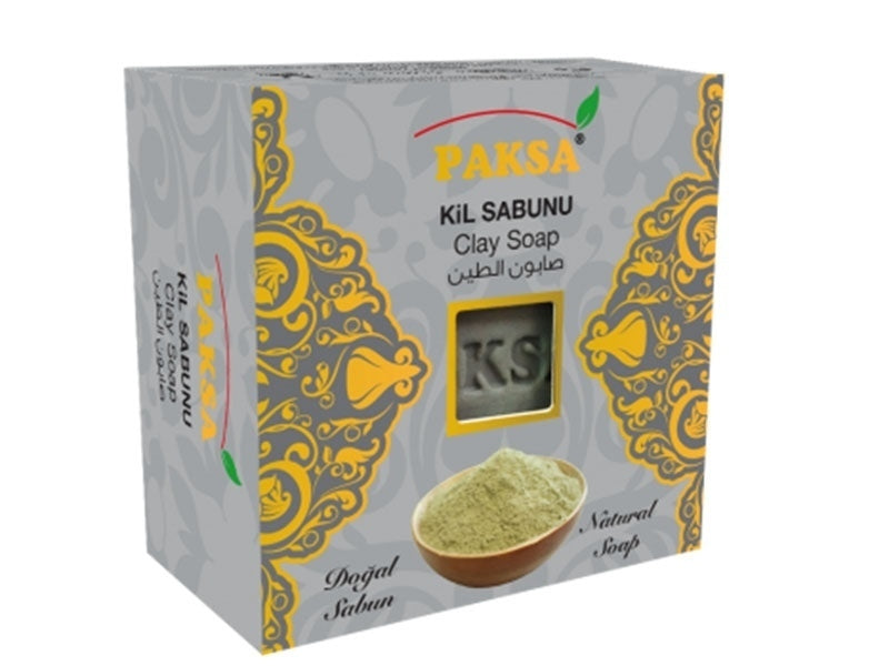 صابون الطين من باكسا — تنظيف وترطيب طبيعي