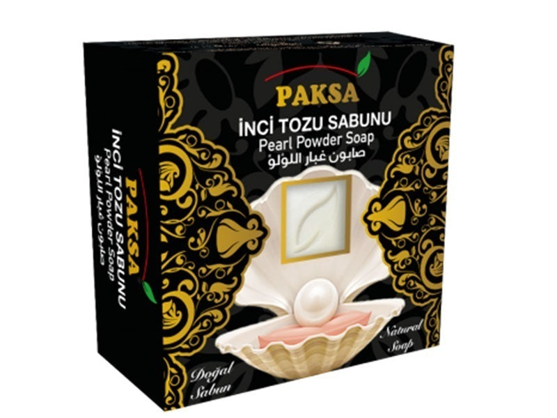 Paksa Pearl Powder Soap Bar for Radiant, Smooth-Looking Skin
