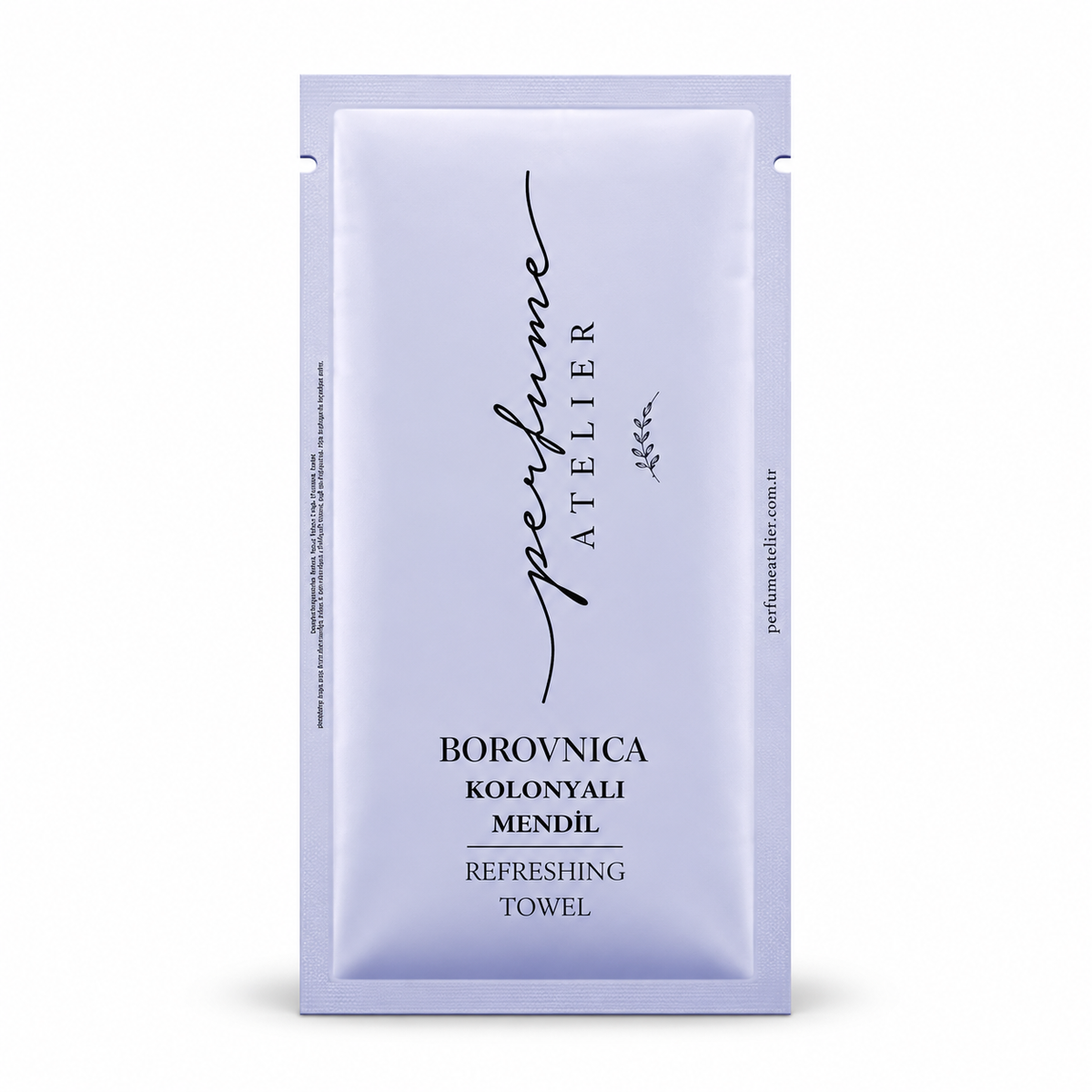 Borovnica Refreshing Cologne Wet Wipes - 70% Alcohol - 100 Pieces