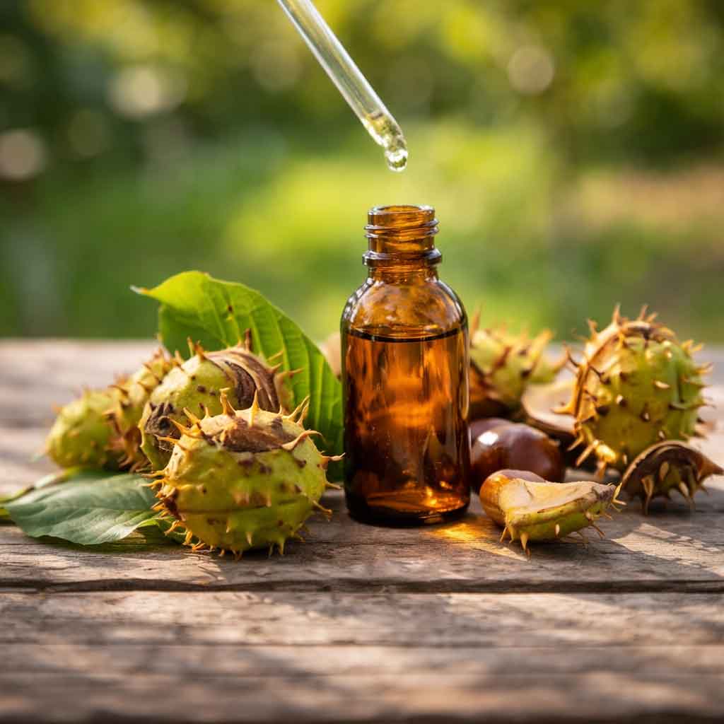 زيت الكستناء الطبيعي 50 مل - عصرة باردة