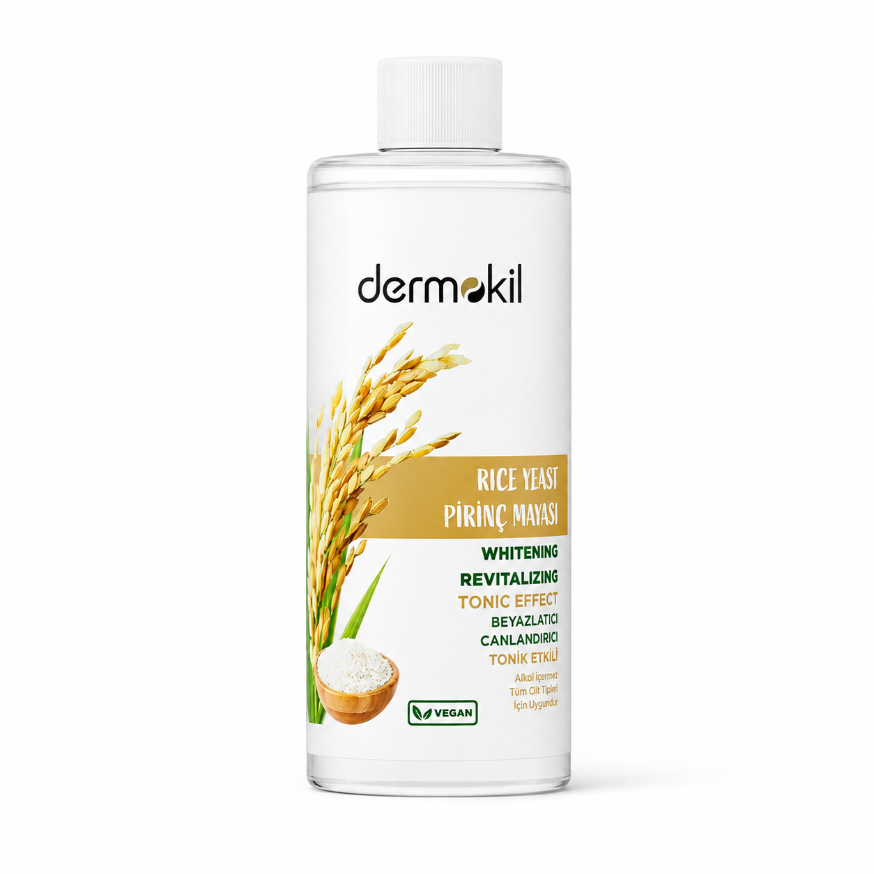 Dermokil Rice Yeast Brightening & Revitalizing Face Toner - 200 ml