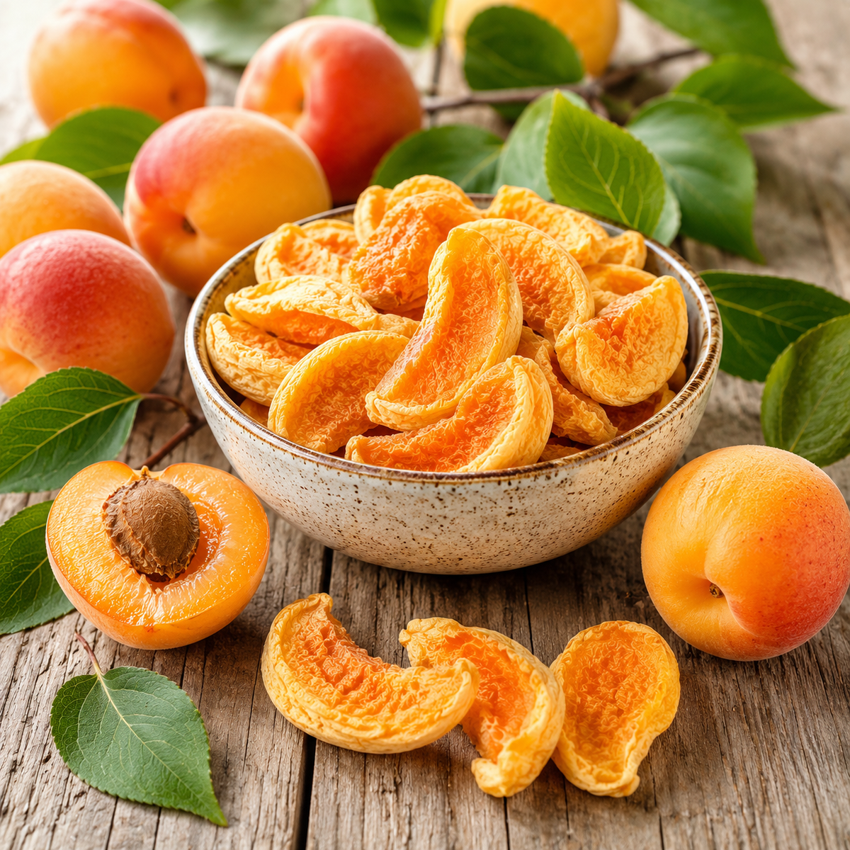 Dokuru Freeze-Dried Apricot Chips - No Added Sugar - 30 g