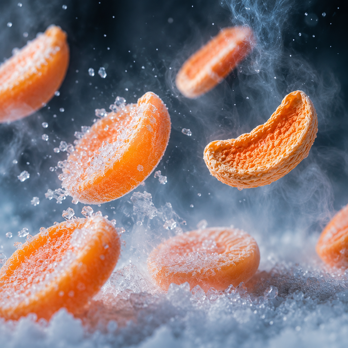 Dokuru Freeze-Dried Apricot Chips - No Added Sugar - 30 g