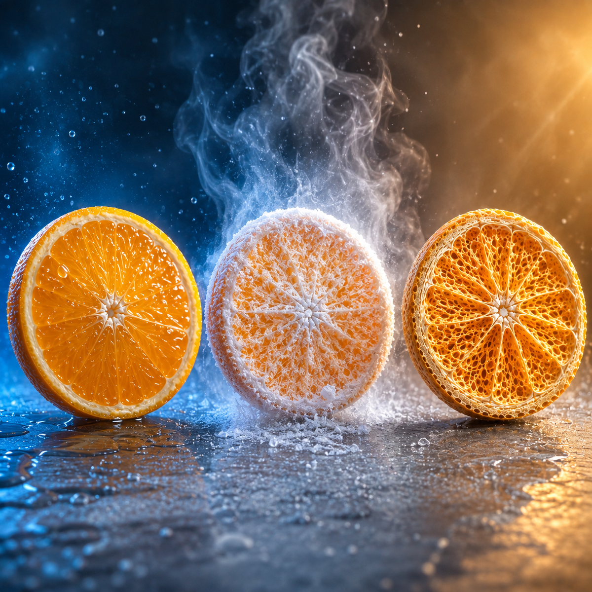 Haphug Freeze-dried Orange Chips - Turkish-Made - 20 g