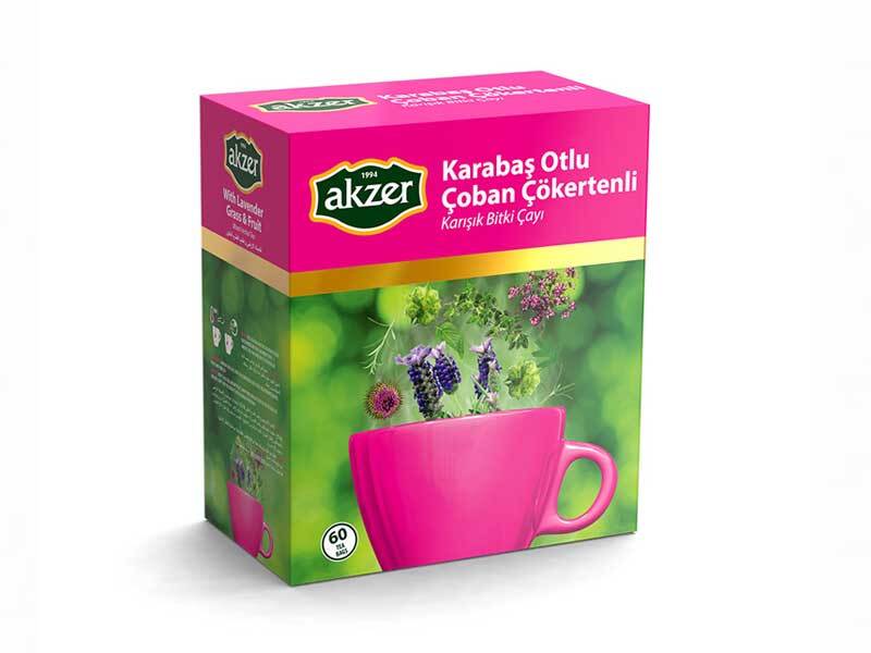 شاي أعشاب باللافندر البري والتريبولوس 60 كيس – مزيج عطري فاخر